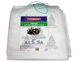 Чехол для кустарников и роз Протэкт 0,4 м х 0,8 м белый - фото 22847