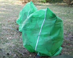 Чехол для кустарников и роз на молнии Протэкт 1,2 м х 1,6 м зеленый - фото 22941