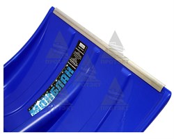 Лопата снеговая пластиковая Монблан с черенком - фото 22982