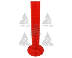 Столбик сигнальный упругий ССУ-1000, высота 1000 мм, оранжевый - фото 23043