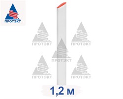 Столбик опознавательный для подземных кабельных линий электропередач СОЭ 1200 - фото 23075