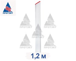 Столбик опознавательный для подземных кабельных линий электропередач СОЭ 1200, вид 2 - фото 23076