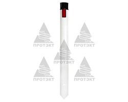 Столбик дорожный сигнальный СДС С3, высота 1,3 м, вид 2 - фото 23082