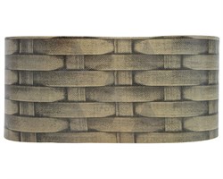 Лента для 3Д забора, Ротанг ЛЗ-190, 0,19 х 25 м, бежевый - фото 23220