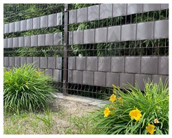 Лента для забора ЛЗ-190, 0,19 х 25 м, коричневая - фото 23291