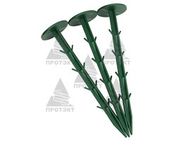 Крепление для укрывного материала, 20 шт, хаки - фото 23334