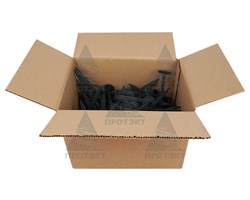 Крепление для укрывного материала, 100 шт, хаки - фото 23370