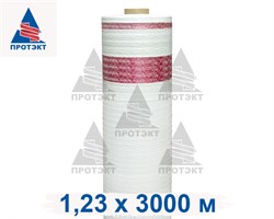 Сетка сеновязальная, 1,23x3000 м, белая - фото 23482