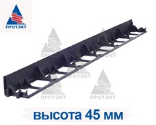 Пластиковый бордюр высота 0,045 м с колышками