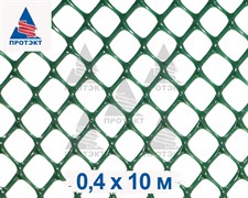 Садовая сетка для клумбы Ф-7, 0,4*10 м, хаки