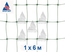 Сетка для опоры клематисов У-22, 1*6 м, хаки