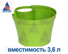 Кашпо пластиковое на столб