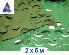 Маскировочная сеть Лайт 2x5 м, зеленый-светло-зеленый