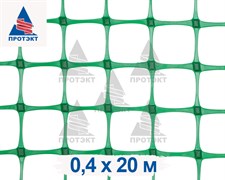 Сетка под забор ЗР-15, 0,4*20 м, лесной зеленый