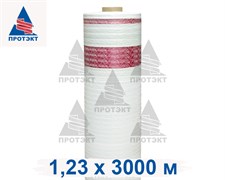 Сетка сеновязальная, 1,23x3000 м, белая