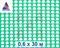 Сетка для цыплят (для поликов брудера) 0,6*30 м, зеленая - фото 21399
