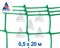 Пластиковая сетка садовая СР-35, 0,5*20 м, зеленая - фото 21530