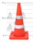 Конус дорожный комбинированный КС-2.6 - фото 22039