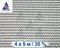 Затеняющая сетка фасованная 35% 4*5 м - фото 23012
