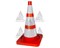 Конус дорожный с 3 светоотражающими полосами КС-2.8 С МАСКОЙ - фото 23303